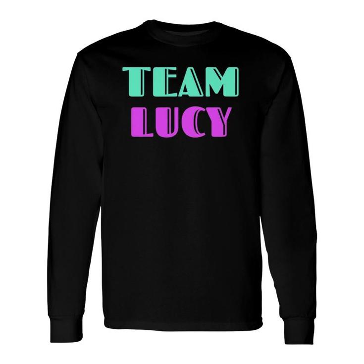 I Love My Lucy I Heart My Lucy Long Sleeve T-Shirt | Mazezy