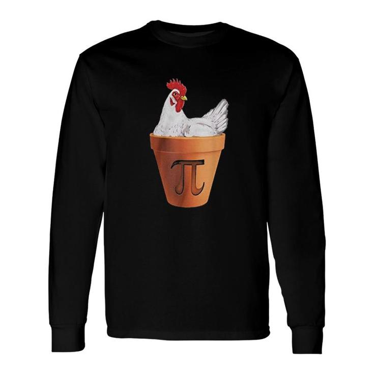 Chicken Happy Pi Day Presents Long Sleeve T-Shirt T-Shirt