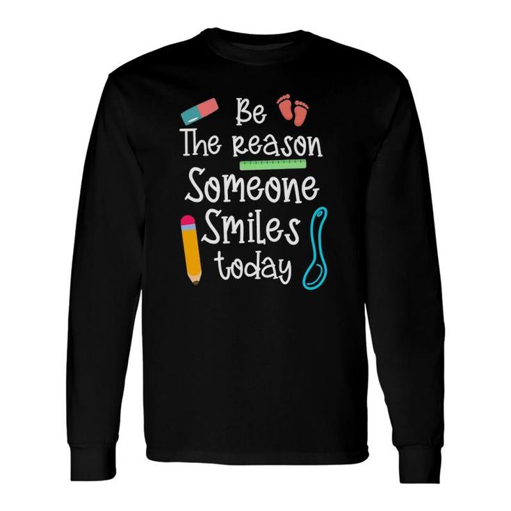 Childcare Provider Smilie Today Child Care Daycare Teacher Long Sleeve T-Shirt T-Shirt