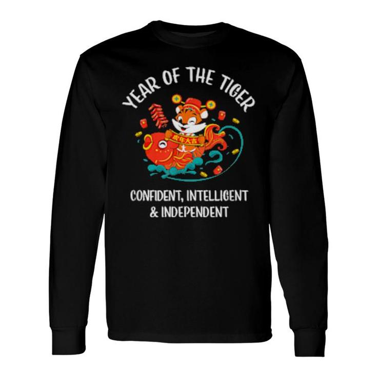 Chinese New Year Of The Tiger 2022 Long Sleeve T-Shirt T-Shirt