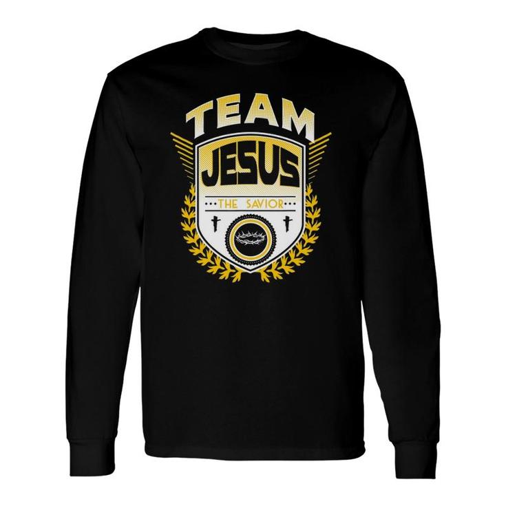 Christian Team Jesus The Savior Long Sleeve T-Shirt T-Shirt
