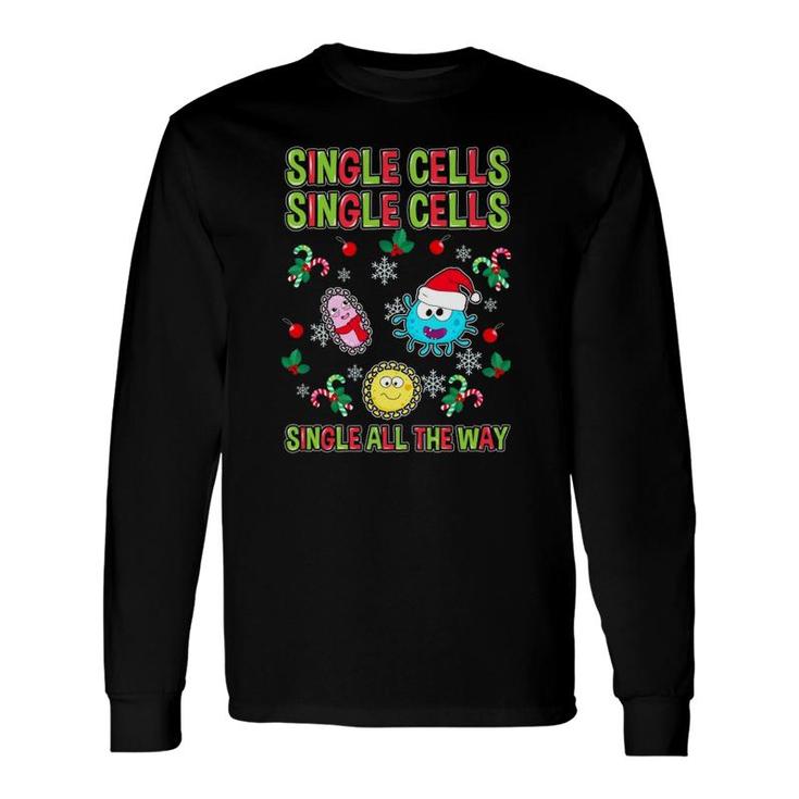 Christmas For Science Biology Teachers Students Long Sleeve T-Shirt T-Shirt