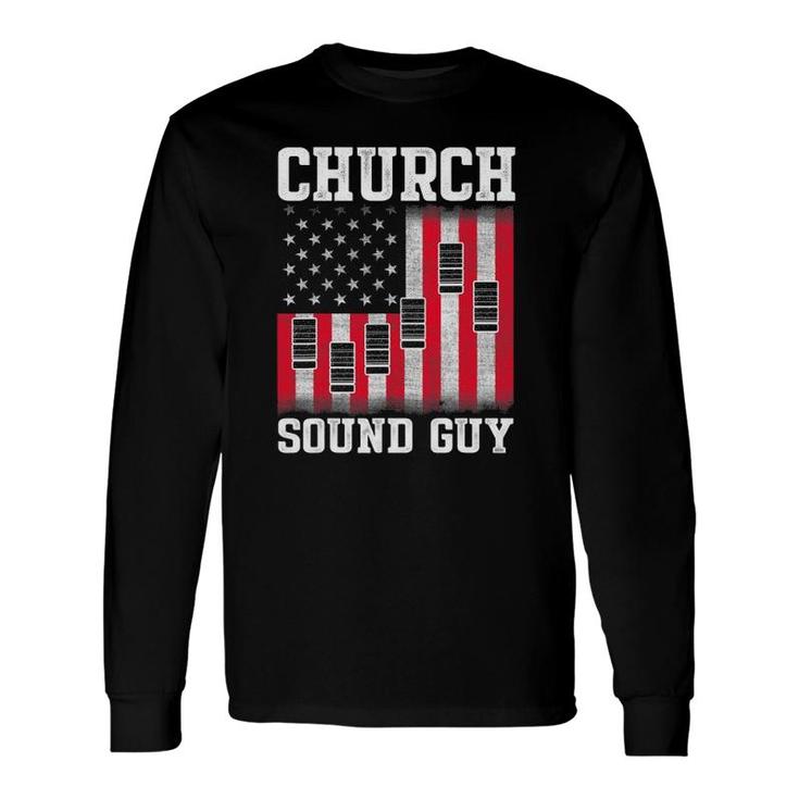 Church Sound Guy Instrument Audio Tech Engineer Da1 Ver2 Long Sleeve T-Shirt T-Shirt