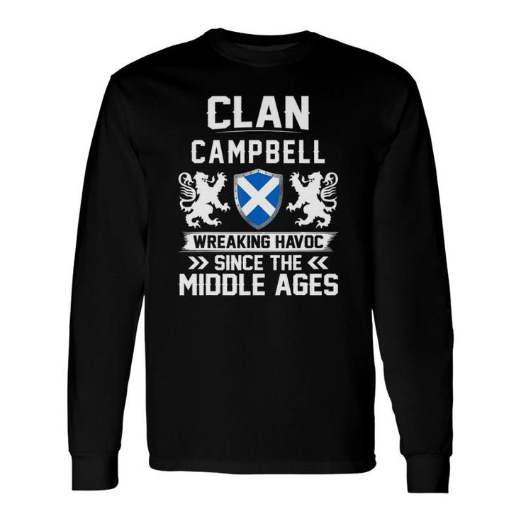 Clan Campbell Scottish Scotland Mother's Day Fathers Long Sleeve T-Shirt T-Shirt