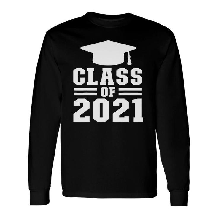Class Of 2021 Senior 2021 Graduation 2021 Congrats Long Sleeve T-Shirt T-Shirt