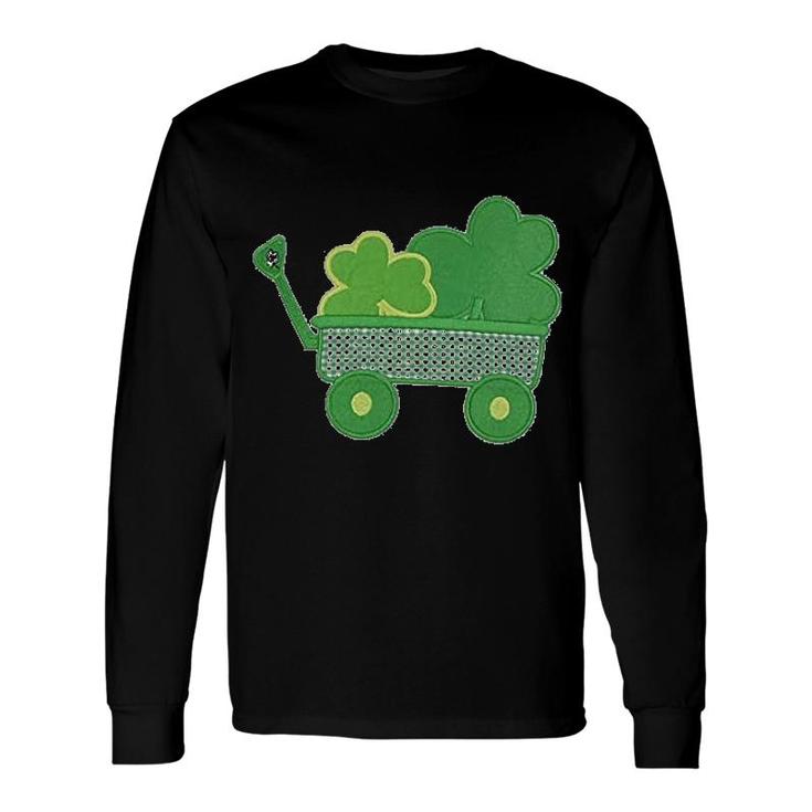 Clover Patch Wagon St Patricks Day Long Sleeve T-Shirt T-Shirt