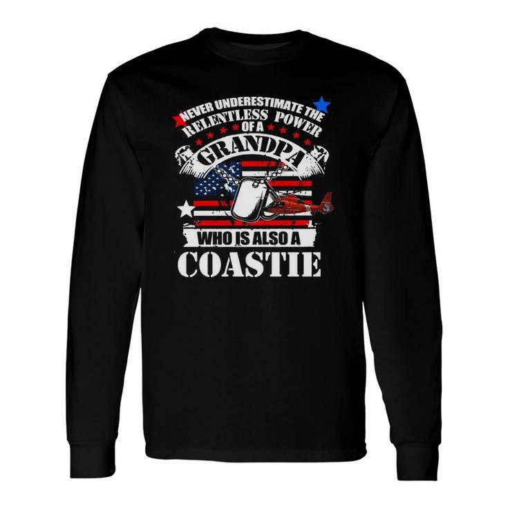 Coast Guard Grandpa Long Sleeve T-Shirt T-Shirt