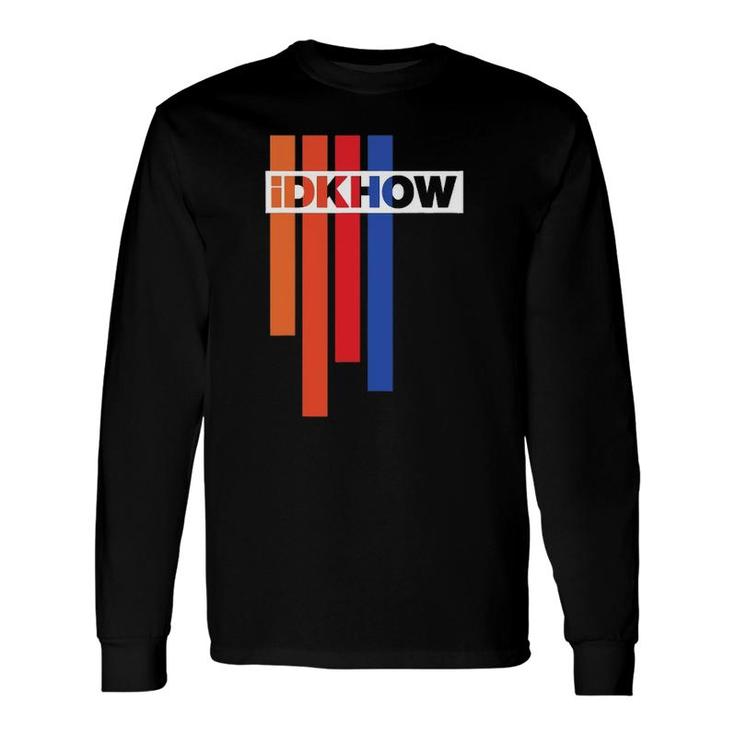 Color Idkhow Vintage Long Sleeve T-Shirt