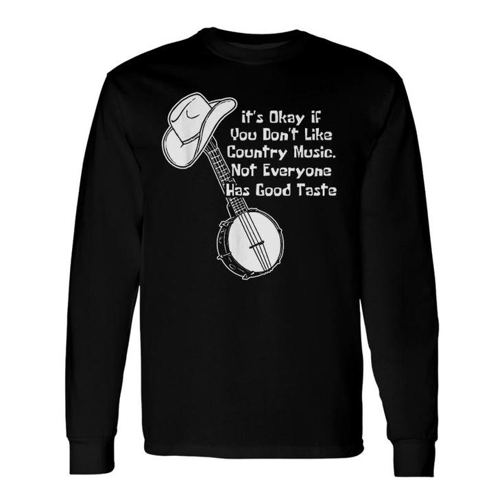 Country Music Singer Or Composer Long Sleeve T-Shirt T-Shirt