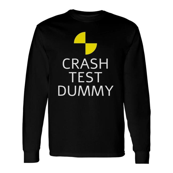 Crash Test Dummy Easy Last Minute Costume For Long Sleeve T-Shirt