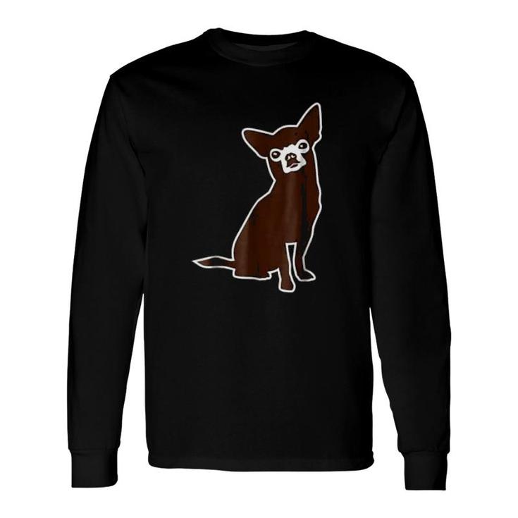 Cute Brown Chihuahua Long Sleeve T-Shirt T-Shirt