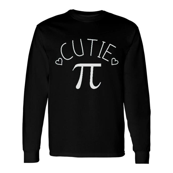 Cutie Pie Geeky Math Lover Nerd Long Sleeve T-Shirt T-Shirt