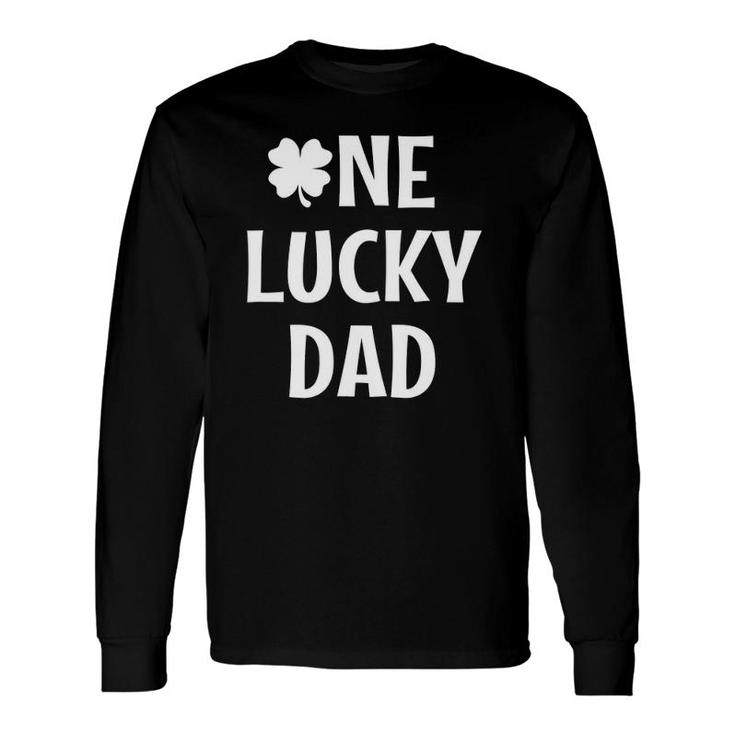 Dad Pregnancy Announcement St Patricks Day Long Sleeve T-Shirt T-Shirt