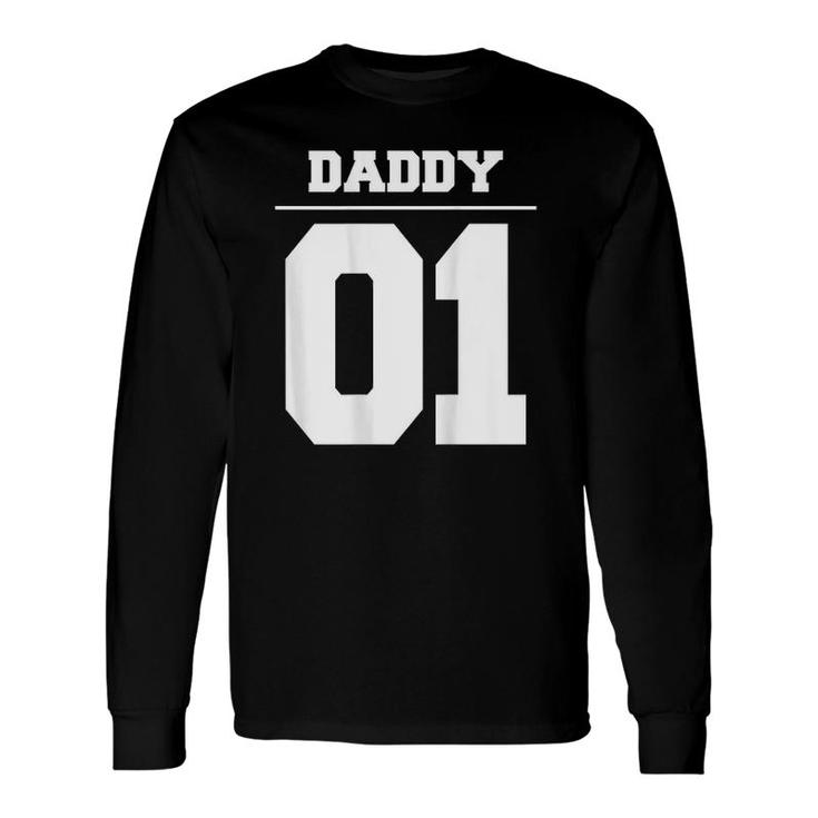 Daddy 01 Fathers Day Idea Daddy Daughter Matching Long Sleeve T-Shirt T-Shirt
