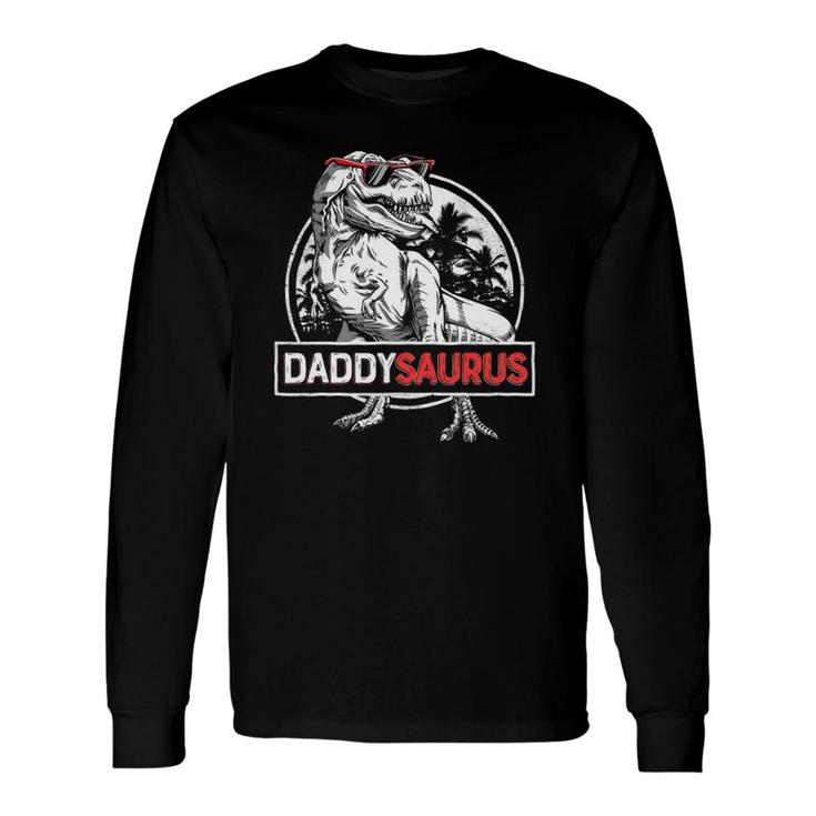 Daddy Saurusrex Dinosaur Father's Day Matching Long Sleeve T-Shirt T-Shirt