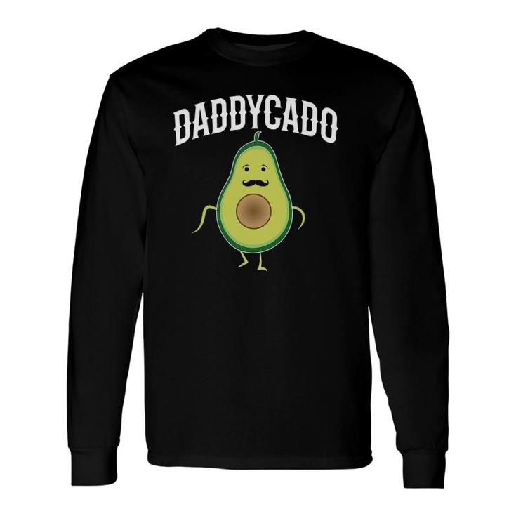 Daddycado Avocado Daddy Announcement Long Sleeve T-Shirt T-Shirt