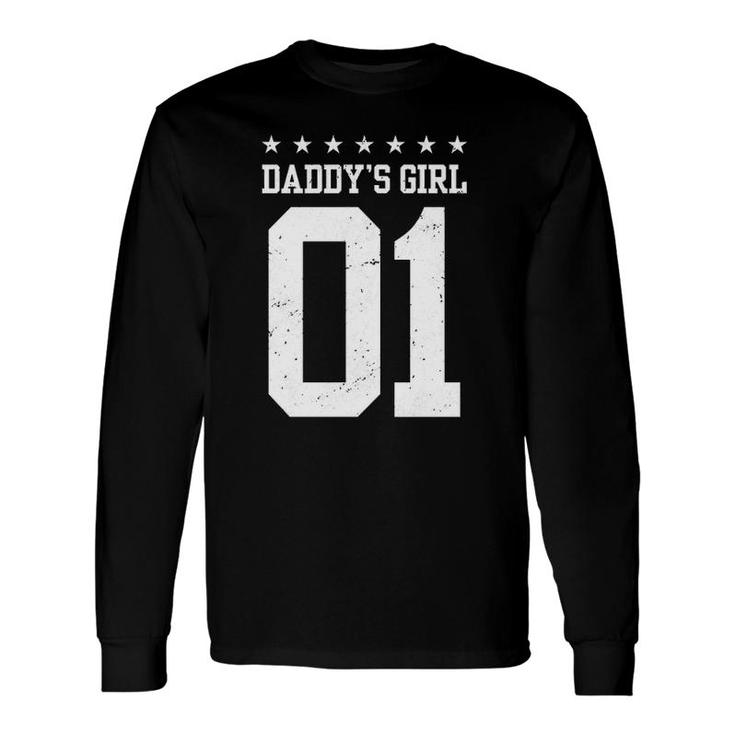 Daddy's Girl 01 Matching Daughter Father's Day Long Sleeve T-Shirt T-Shirt