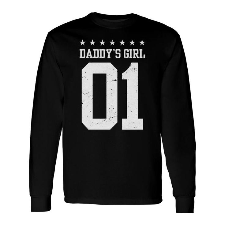 Daddy's Girl 01 Matching Daughter Father's Day Pullover Long Sleeve T-Shirt T-Shirt