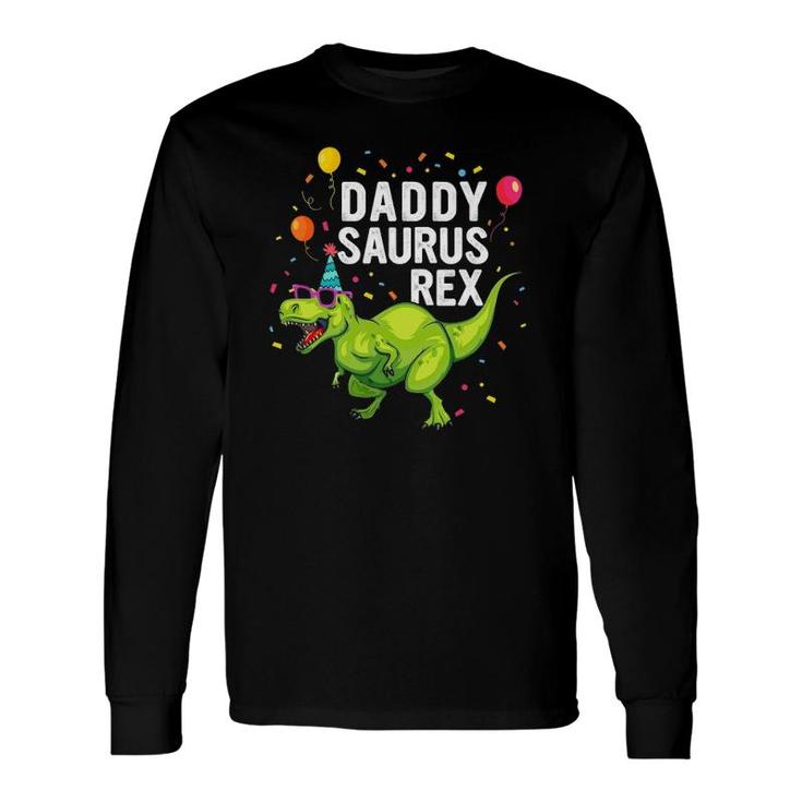 Daddysaurusrex Dinosaur Daddy Matching Long Sleeve T-Shirt T-Shirt