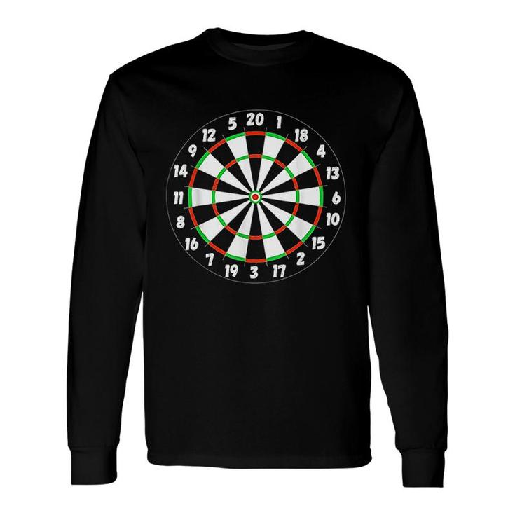 Darts Board Games Target Long Sleeve T-Shirt T-Shirt