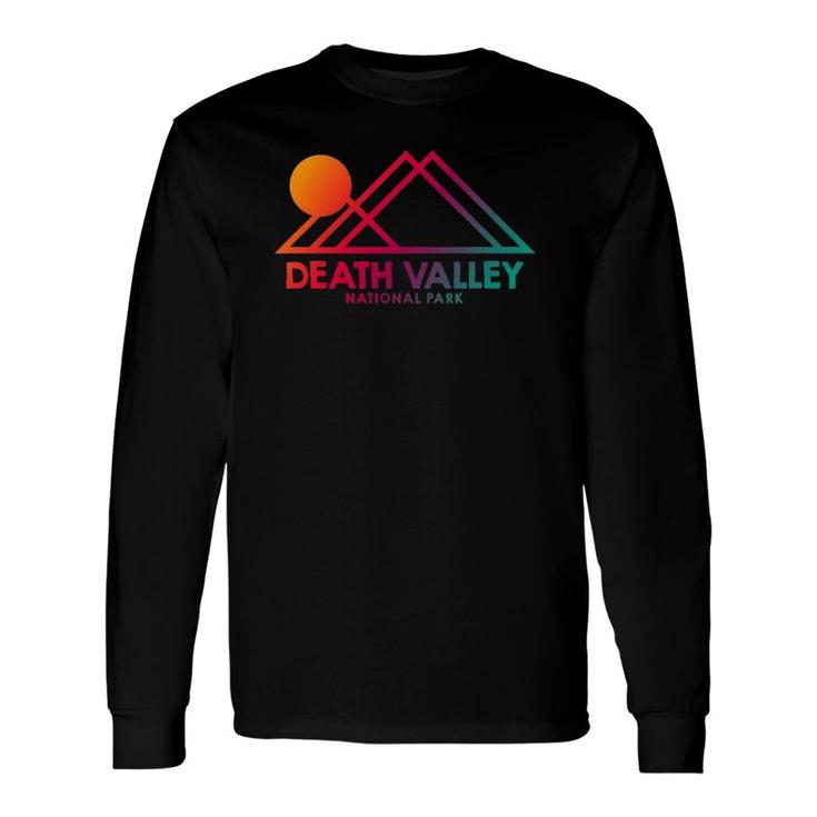 Death Valley National Park California Souvenir Ca Outline Long Sleeve T-Shirt T-Shirt