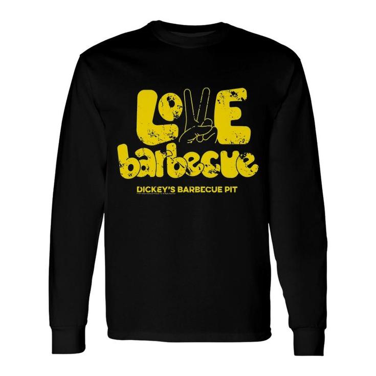 Dickey's Barbecue Pit Love Barbecue Long Sleeve T-Shirt