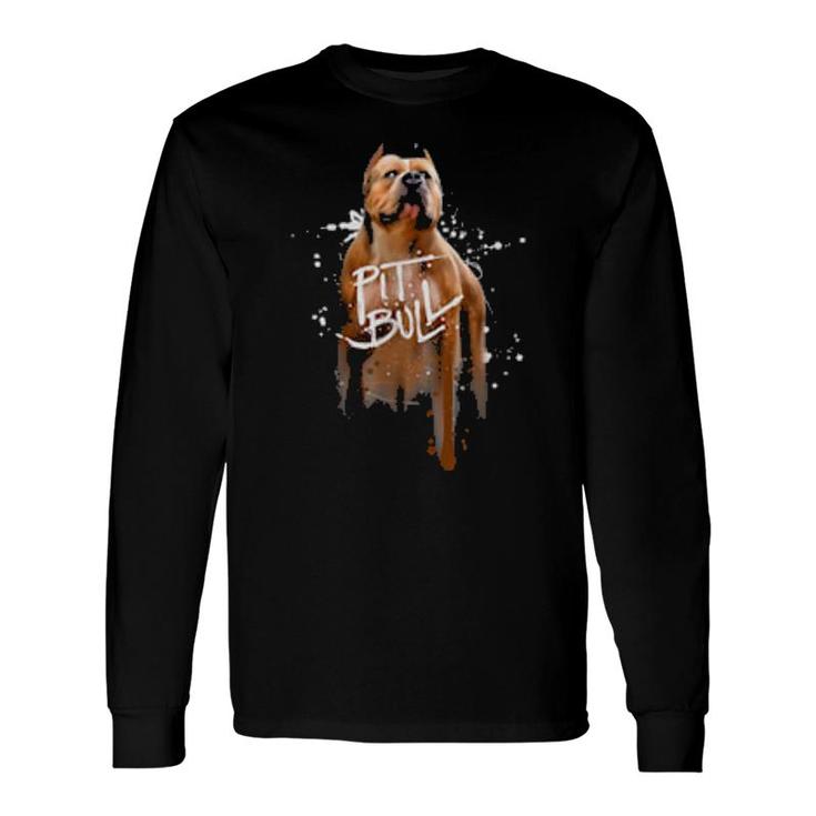 Dog Pitbull Adopt Long Sleeve T-Shirt T-Shirt