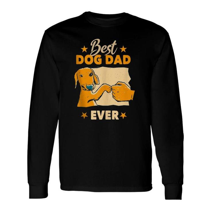 Dogs And Dog Dad Best Friends Father Long Sleeve T-Shirt T-Shirt