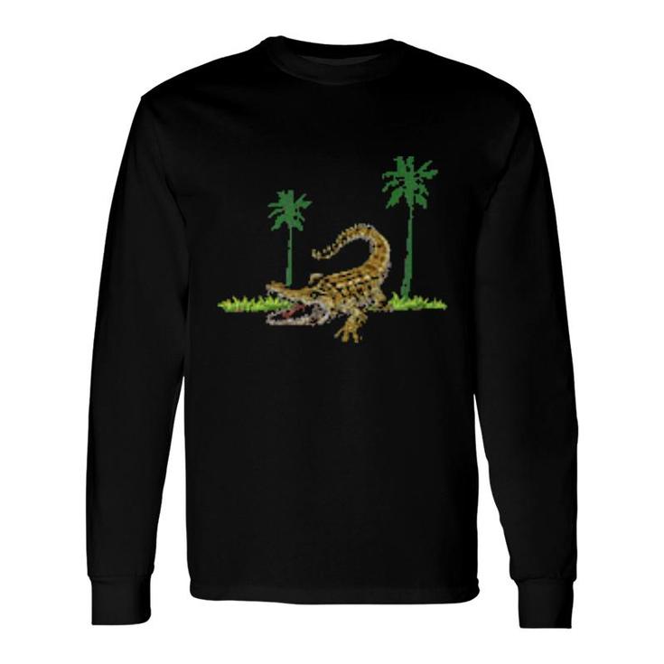 Dont Tread On Florida Alligator Est 1845 Long Sleeve T-Shirt