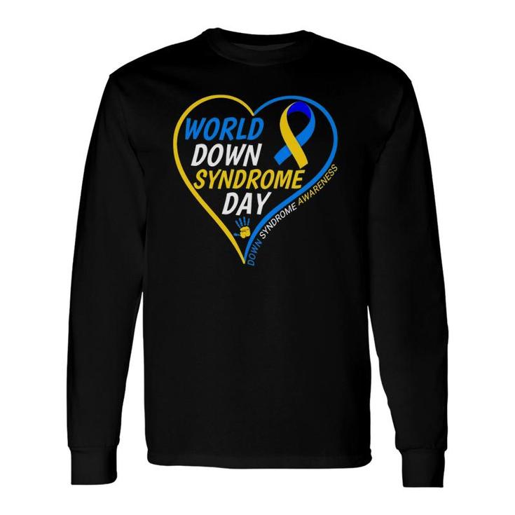 Down Syndrome Awareness Great World Down Syndrome Day 2022 Long Sleeve T-Shirt T-Shirt