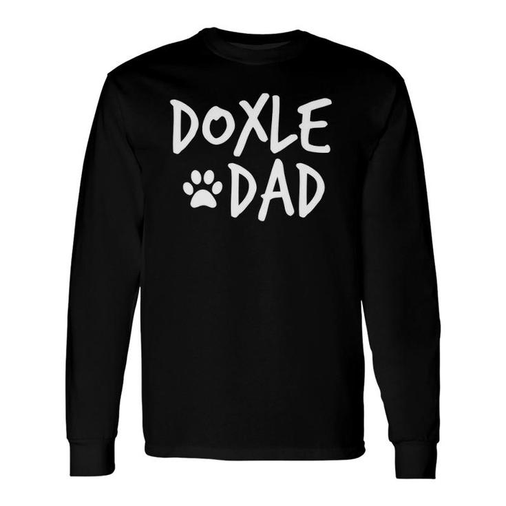 Doxle Dad Dachshund Beagle Dog Lover Long Sleeve T-Shirt T-Shirt