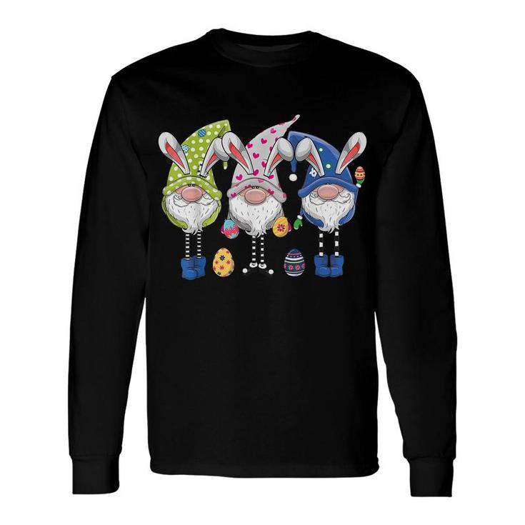 Easter Gnomes Egg Hunting Long Sleeve T-Shirt T-Shirt