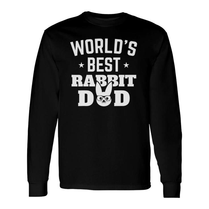Easter Rabbit Dad Fathers Day Bunny Ear Long Sleeve T-Shirt T-Shirt