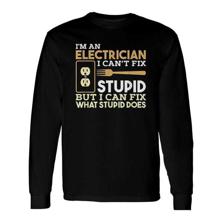 Electrician Long Sleeve T-Shirt T-Shirt