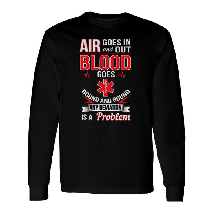 Emt First Responder Paramedic Ems Nurse Emt Long Sleeve T-Shirt T-Shirt