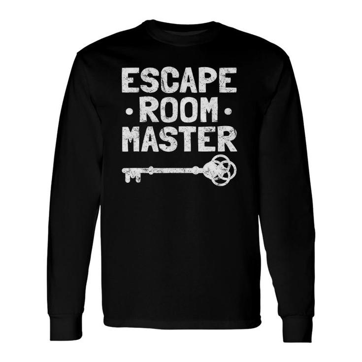Escape Room Escape Room Master Long Sleeve T-Shirt
