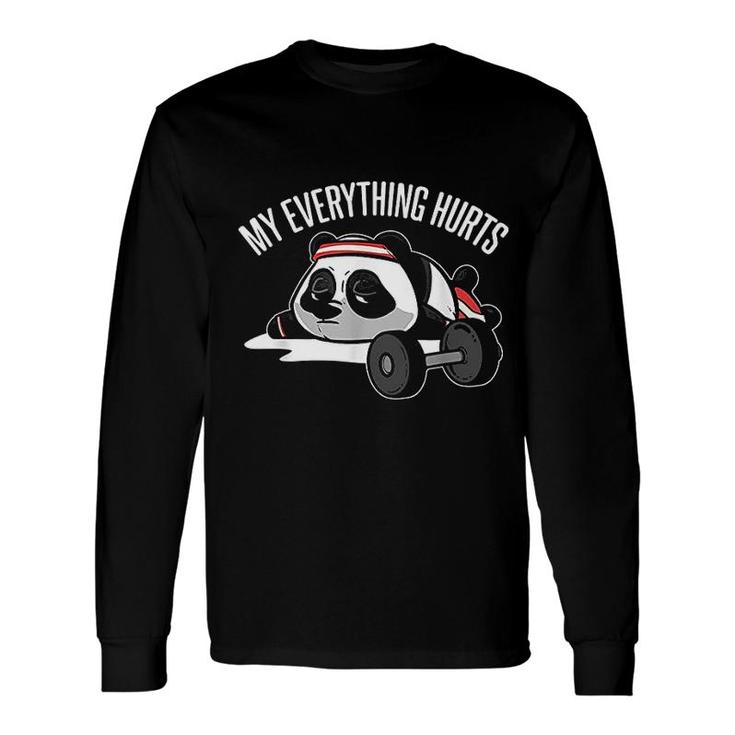 My Everything Hurts Fitness Instructor Long Sleeve T-Shirt T-Shirt