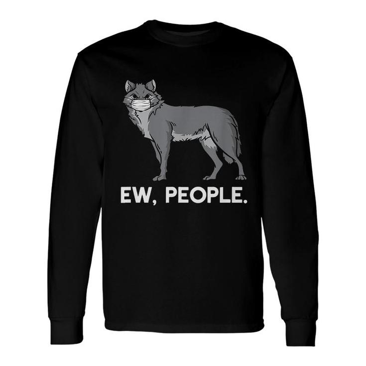 Ew People Wolf Long Sleeve T-Shirt