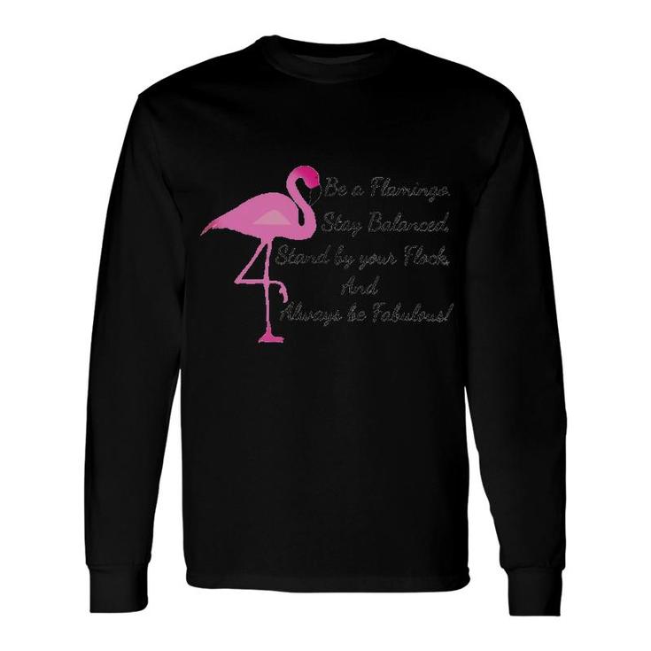 Fabulous Flamingo Long Sleeve T-Shirt