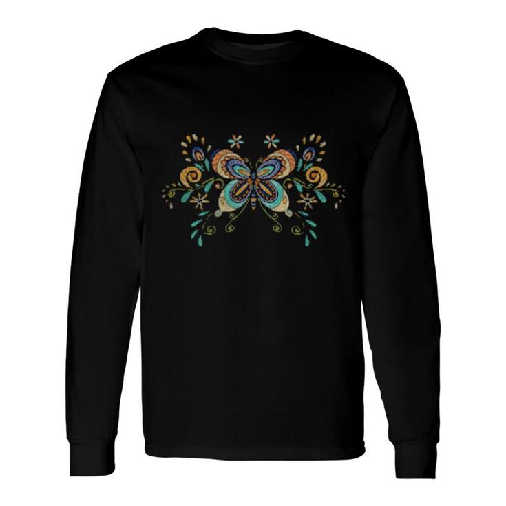 Fairy Grunge Fairycore Aesthetic Cottagecore Butterfly Long Sleeve T-Shirt T-Shirt
