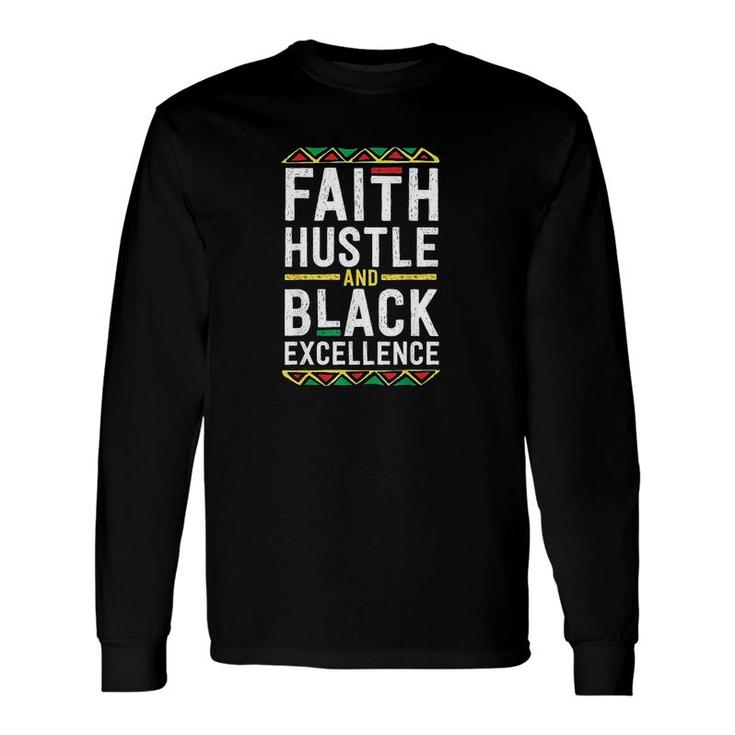 Faith Hustle Print Long Sleeve T-Shirt T-Shirt