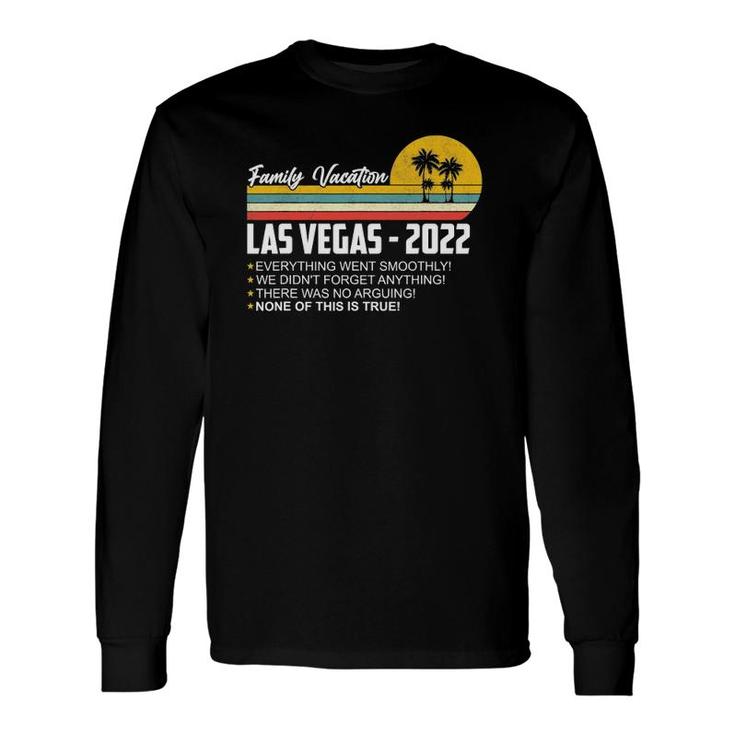 Family Vacation Las Vegas 2022 Matching Trip Group Long Sleeve T-Shirt T-Shirt