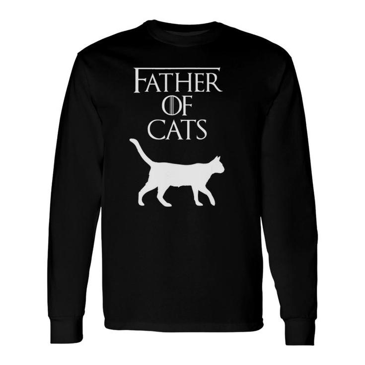 Father Of Cats Fur Dad Cat Lover S500392 Ver2 Long Sleeve T-Shirt T-Shirt