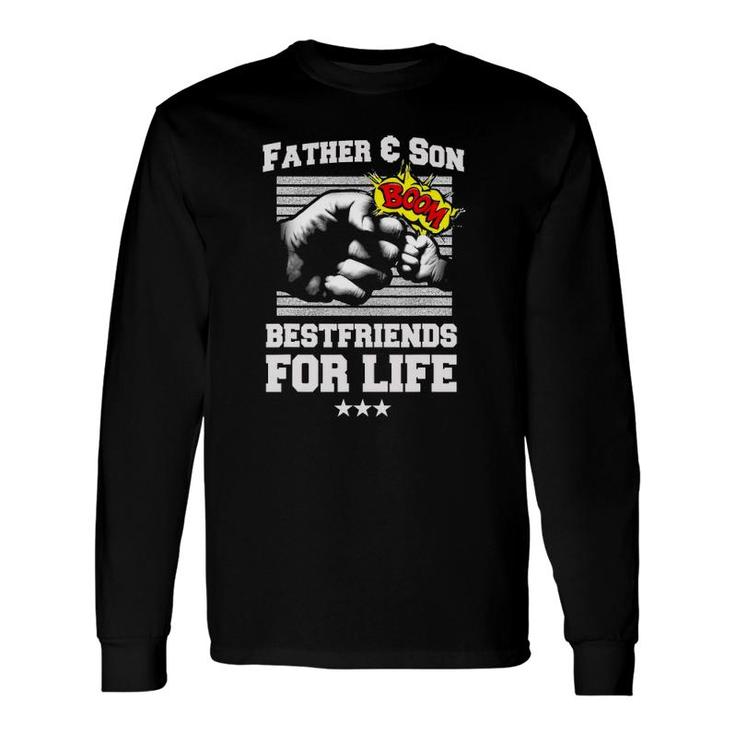 Father Son Fist Bumpfriends Dad Father's Day Long Sleeve T-Shirt T-Shirt