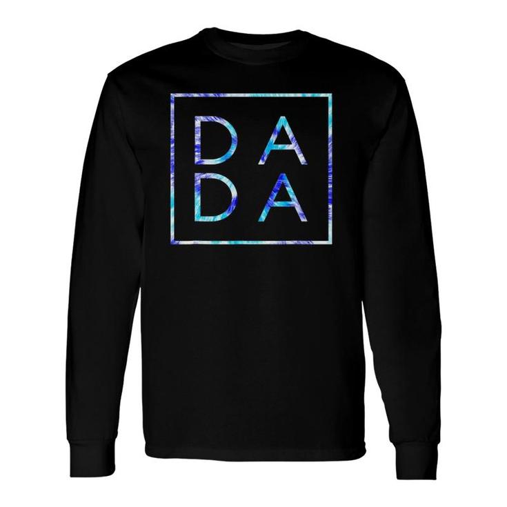 Father's Day For New Dad, Dada, Coloful Tie Dye Long Sleeve T-Shirt T-Shirt