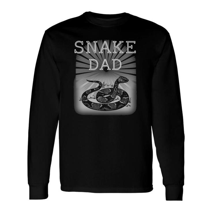 Father's Day Snake Dad Owner And Reptile Lover Long Sleeve T-Shirt T-Shirt