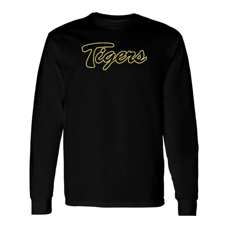 FireD UP Tigerss Cheerleading Long Sleeve T-Shirt T-Shirt
