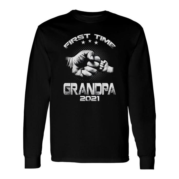 First Time Grandpa 2021 Long Sleeve T-Shirt