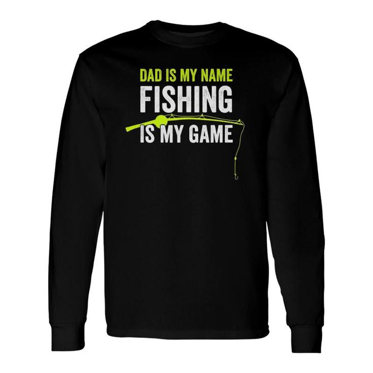 Fishing Who Loves To Fish Fishing Pole Long Sleeve T-Shirt T-Shirt