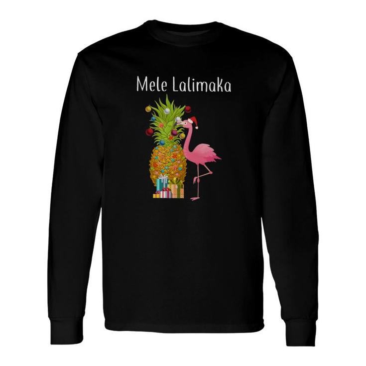 Flamingo Mele Lalimaka Long Sleeve T-Shirt